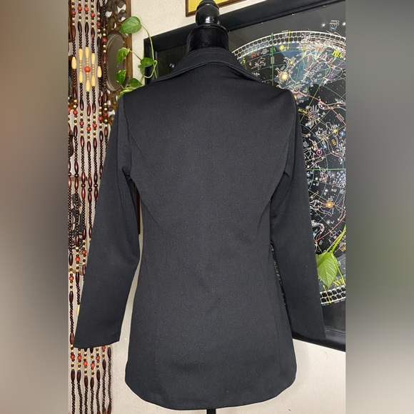 VTG 70’s First Edition Dallas Polyester Blazer. Rad Pointed collar! S/M - Picture 4 of 16